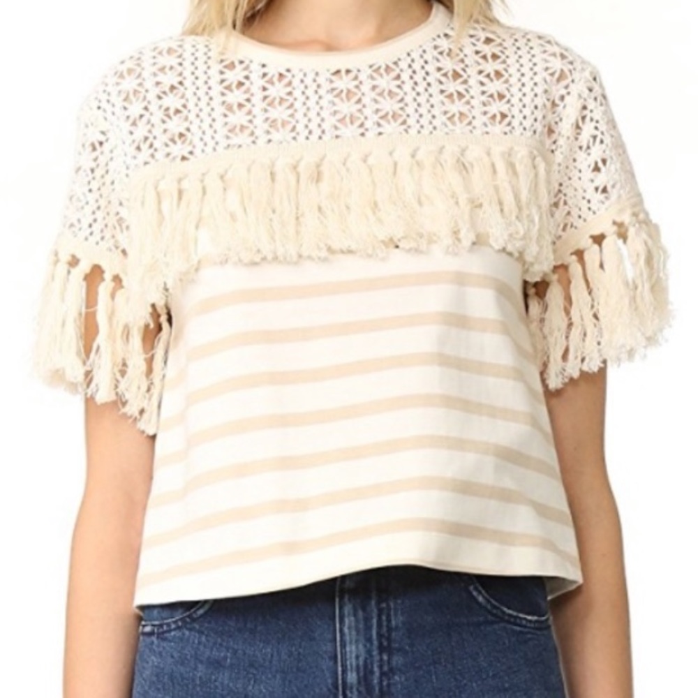 Fringed Top - See by Chloe
